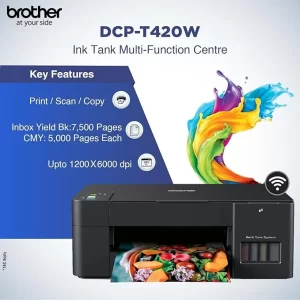 Brother - DCP-T420W All-in One Ink Tank